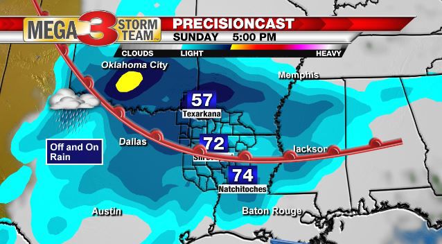 Sunday PM Forecast